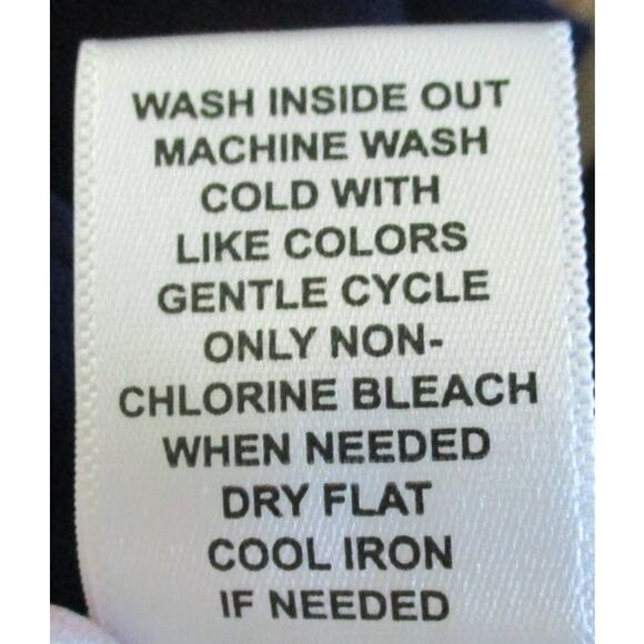 Elle Women's Blue Mid Rise Taper Leg Zip Front Stretch Dress Pants Size 10 - Picture 10 of 10